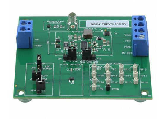 BQ24170EVM-610-5В Встроенные решения 1-3 элемента 4A синхронный понижающий зарядный модуль для батарей