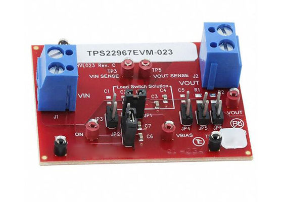 TPS22967EVM-023 Встроенные решения. Оценочный модуль TPS22967 4A Load Switch