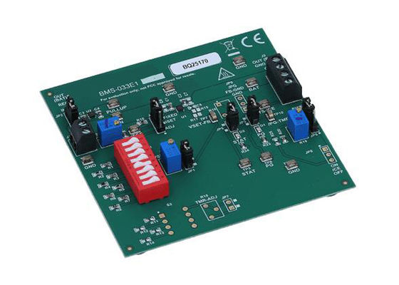 BQ25170EVM Встроенные решения Оценочный модуль BQ25170 Линейное зарядное устройство для аккумуляторов 800 мА