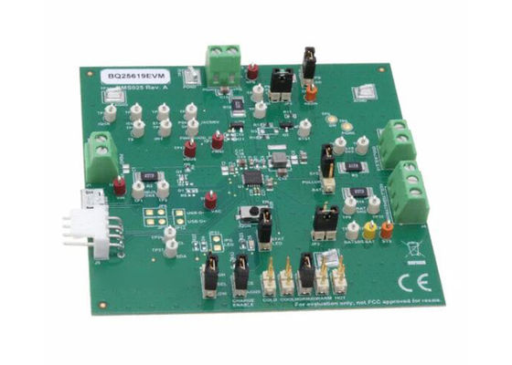 Отладочный модуль BQ25619EVM для встраиваемых решений, 1,5 А, одноэлементное зарядное устройство для аккумуляторов типа «buck»