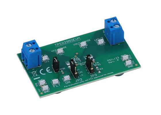 TPS22950EVM Встроенные решения Модуль оценки переключателя нагрузки Power Distribution Switch