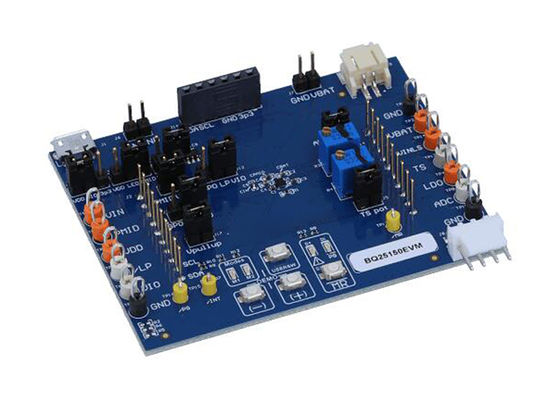 Отладочная плата BQ25150EVM для встраиваемых решений, линейное зарядное устройство для аккумуляторов BQ25150