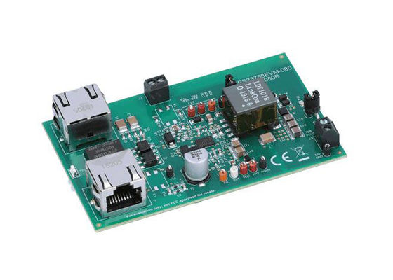 TPS23758EVM-080 Встроенные решения IEEE 802.3at PoE PD TPS23758 Оценочный модуль