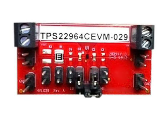 TPS22964CEVM-029 Встроенные решения, переключатель нагрузки EVM, оценочная плата переключателя нагрузки TPS22964C