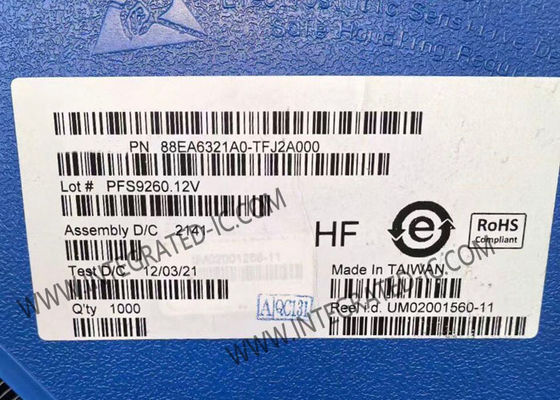88EA6321A0-TFJ2A000 Автомобильный Ethernet PHY-трансивер 1-го класса с поддержкой 100/1000BASE-T1
