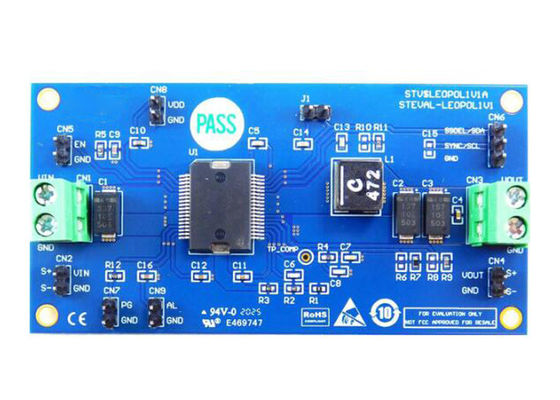 STEVAL-LEOPOL1V1 Встроенные решения 5A Монолитический синхронный коммутатор регулятор оценки