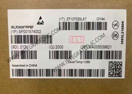 IRLR3636TRPBF 60В 99A силовой MOSFET транзистор HEXFET N-канальный с 6.8 мОм RDS(ON) в корпусе DPAK-3