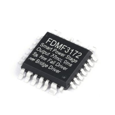 FDMF3172 Smart Power Stage Module with 55A Output Current 9ns Rise Time 6ns Fall Time Half Bridge Driver
