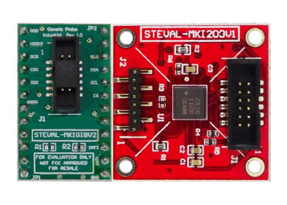Встроенные решения STEVAL-MKI209V1K Комплект для MEMS инклинометра Плата оценки датчика инклинометра IIS2ICLX