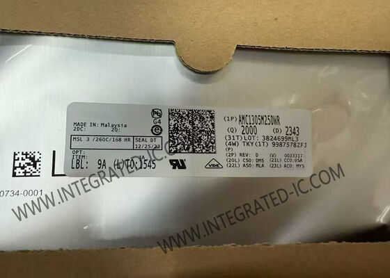 AMC1305M25DWR Усиленный изолированный модулятор Delta Sigma с интегральной схемой с 16-битным разрешением и скоростью отбора проб 78k