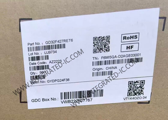 GD32F427RET6 Микроконтроллер MCU Одноточность 32-битная 200 МГц 2,6 В до 3,6 В микроконтроллер