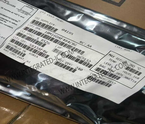 Полевые программируемые шлюзы 10M16DAF484C8G 484FBGA MAX 10 FPGA интегрированные схемы 549kbit 450 МГц