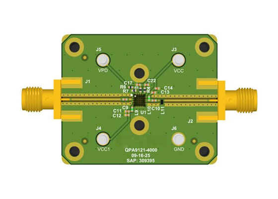 QPA9121EVB-01 Встроенные решения Высокий прирост 0,5 Вт Управляющий Усилитель Оценочный совет