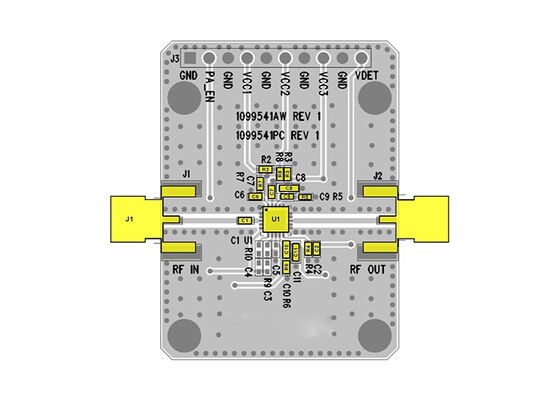 QPA9501PCB401 Встроенные решения 3-ступенчатый усилитель мощности LTE-U/LAA для оценочной платы