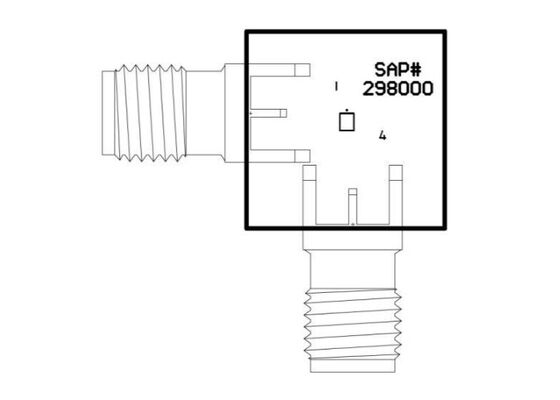QPQ1040QEVB Встроенные решения Высокомощные оптовые акустические волны TX Filter Evaluation Board