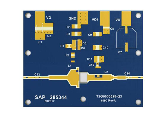 T2G6000528-Q3-EVB5 Embedded Solutions Evaluation Board For T2G6000528-Q3 GaN RF Power Transistor