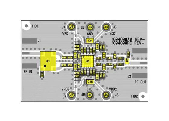 TQP3M9041-PCB Embedded Solutions 2,5 GHz до 2,7 GHz TQP3M9041 Совет по оценке усилителей низкого шума