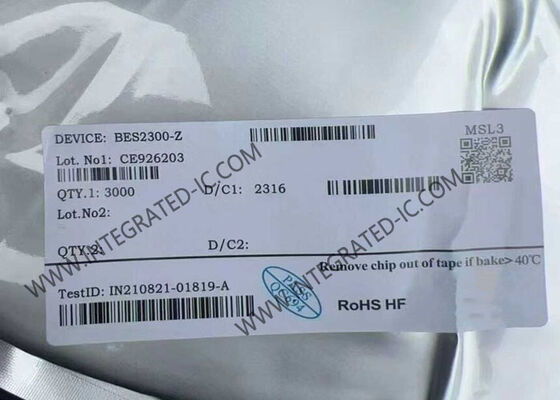 BES2300-Z BT 5.0 Аудиочип с SNR 120 дБ и активным шумоподавлением для True Wireless