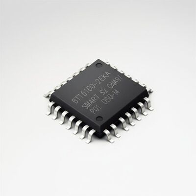 BTT6100-2EKA Integrated Circuit Chip Dual Channel Smart High-Side Power Switch с включенным 100mOhm Rds, диапазоном напряжения 5V ~ 36V и выходной током 2,2A