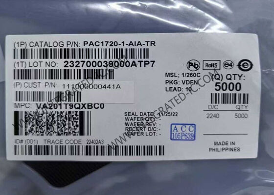 Микросхема PAC1720-1-AIA-TR, двунаправленный монитор тока высокого напряжения с точностью 1% и входом от 0 В до 40 В