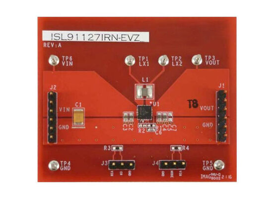 ISL91127IRN-EVZ Встроенные решения 4.5A ISL91127 Плата оценки повышающе-понижающих регуляторов