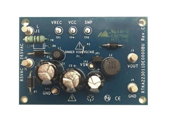 RTKA223011DE0000BU Отладочная плата для встраиваемых решений для высоковольтного понижающего преобразователя RAA223011