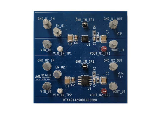 RTKA214250DE0020BU Встраиваемые решения Плата оценки положительного регулируемого линейного регулятора напряжения