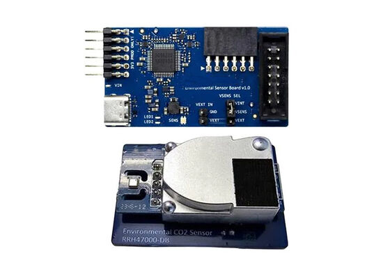 RRH47000-EVK Встраиваемые решения Плата оценки многофункционального датчика CO2 NDIR