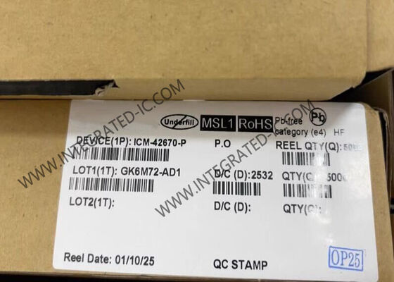 Датчик IC ICM-42670-P Высокопроизводительная 6-осевая система отслеживания движения