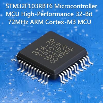 STM32F103RBT6 Микроконтроллер MCU 32-битный ARM Cortex-M3 MCU с частотой 72MHz и 128KB флэш-памяти