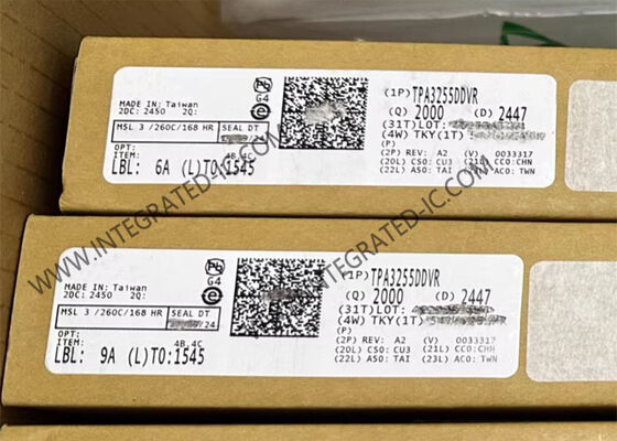 TPA3255DDVR 315 Вт Стереофонический усилитель мощности класса D, микросхема, высокопроизводительная интегральная схема