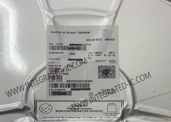 MC33FS5502Y3ES 15 мА Автомобильная микросхема управления питанием 56-VFQFN Интегральная схема