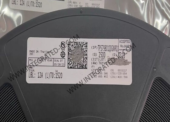 TPS79801QDGNRQ1 Интегральная схема чипа автомобильного класса 50 мА малошумящий LDO линейный регулятор
