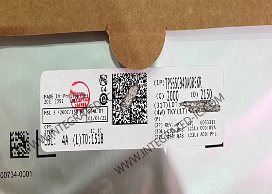 TPS650940A0RSKR Integrated Circuit Chip Power Management IC с выходном током 21A и 12 выходами для платформы Apollo Lake