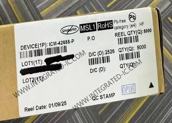 Датчик оси высокой точности 6 обломока ICM-42688-P интегральной схемаы вывел наружу LGA14