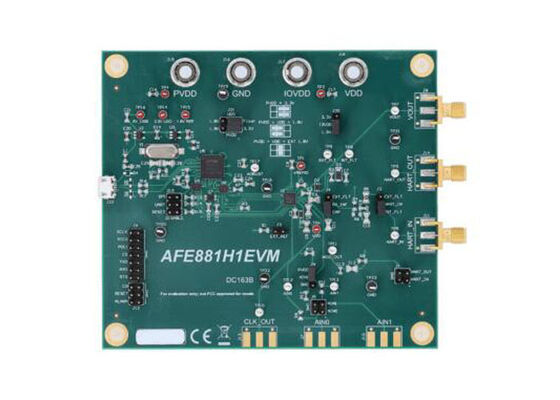 AFE881H1EVM Встроенные решения AFE881H1 16-разрядный модуль оценки аналогового интерфейса