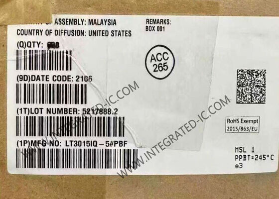 LT3015IQ-5 интегральный микросхема 1.5A низкошумный отрицательный линейный регулятор с предельной точностью тока