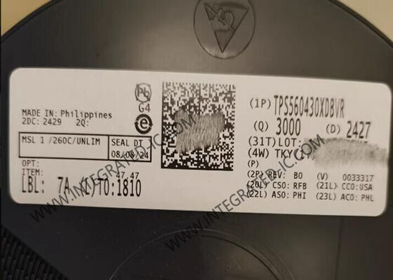 TPS560430XDBVR Интегральная микросхема, синхронный понижающий преобразователь 600 мА с частотой переключения 1,1 МГц и диапазоном входного напряжения от 4 В до 36 В