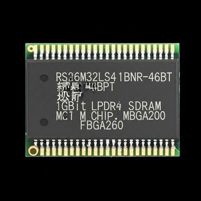 RS256M32LS4D1BNR-46BT Память IC Чип 1Gbit LPDDR4 SDRAM с 256Mb x 32-битная конфигурация и 8,53 ГБ/с скорость передачи данных в FBGA-200 Пакет
