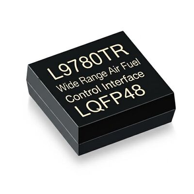 L9780TR Датчик IC Широкодиапазонный интерфейс датчика соотношения воздух/топливо с напряжением питания 4,9 В ~ 5,1 В в корпусе LQFP-48