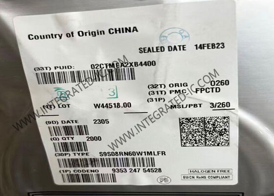 S9S08RN60W1MLFR Автомобильный 8-битный микроконтроллер S08 MCU с тактовой частотой 20 МГц и флэш-памятью 60 КБ