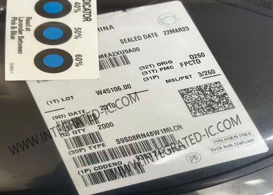 S9S08RN48W1MLCR 8-разрядный микроконтроллер S08 MCU со скоростью 20 МГц, флэш-памятью 48 КБ в корпусе LQFP32