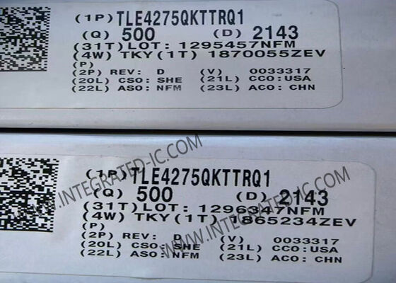 TLE4275QKTTRQ1 Чип интегральной схемы Автомобильный 500mA 40V низкопроизводительный линейный регулятор с хорошей мощностью