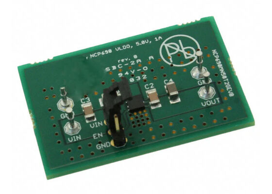 NCP690MN50T2GEVB Встроенные решения Одноканальная оценочная плата линейного регулятора напряжения 5 В