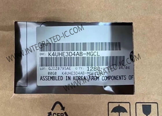 K4UHE3D4AB-MGCL Микросхема памяти DDR в корпусе BGA, напряжение питания 2.5В - 9В, рабочий диапазон температур от -40°C до 90°C