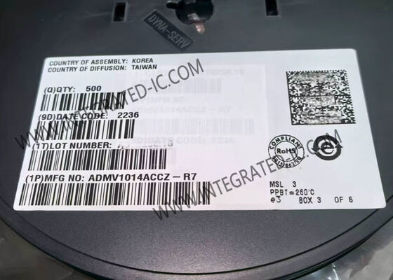 ADMV1014ACCZ Модуль беспроводной связи от 24 ГГц до 44 ГГц СиГе широкополосный микроволновой Downconverter