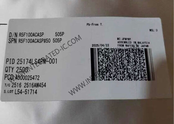 R5F100ACASP 32 МГц 16-разрядный микроконтроллер MCU RL78 Core LSSOP30 в корпусе