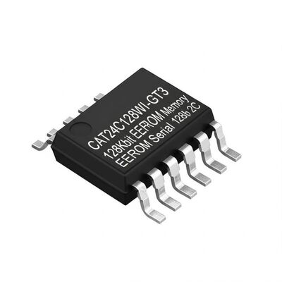 CAT24C128WI-GT3 Memory IC Chip 128Kbit EEPROM Memory с интерфейсом I2C в пакете SOIC8