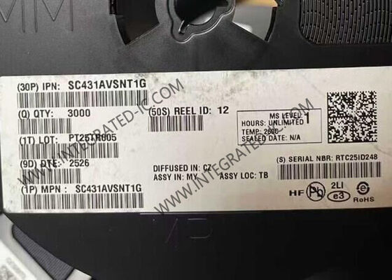 SC431AVSNT1G Интегральная схема (микросхема) - опорный источник напряжения, ИС с программируемыми прецизионными источниками 2,5 В и температурным коэффициентом 50 ppm/°C