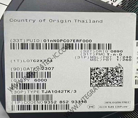 TJA1042TK Интегральная микросхема высокоскоростного CAN-трансивера с режимом ожидания